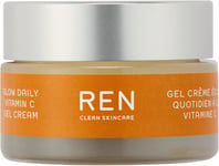 REN Clean Skincare Glow Daily Vitamin C Gel Cream | Lightweight Moisturiser for