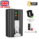 For Ring 3 4 Plus Spotlight Cam Video Ring Doorbell Rechargeable Battery Pack