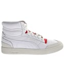 Puma x Ralph Sampson Mid Rudolf Dasler Legacy White Mens Trainers Leather (archived) - Size UK 9.5