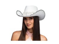 Vit Brud Cowboyhatt