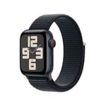 Apple Watch SE GPS + Cellular Boîtier en Aluminium Minuit de 40 mm avec Boucle Sport Minuit