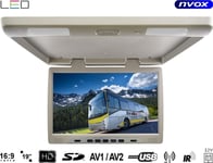 Nvox 19" Lcd-Monitor För Undertak Led Fm Och Usb Sd
