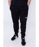 The North Face NSE Mens Fleece Cuffed Joggers Pant Black Cotton - Size Small