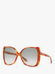Gucci GG0471S Women's Butterfly Sunglasses