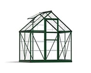 CANOPIA by Palram Serre de Jardin Harmony 2.3m² (Verte) Cadre en Aluminium, Panneaux en Polycarbonate, Résistant aux UV