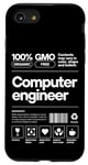 Coque pour iPhone SE (2020) / 7 / 8 Ingénieur informatique drôle Job Tech Cadeaux humoristiques pour geeks