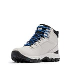 Columbia Men's Newton Ridge Plus II Waterproof Omni Heat Hiking Shoes, Silver Grey Light Indigo