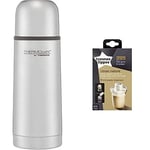 Thermos 181114 ThermoCafé Stainless Steel Flask, Multicolour, 0.35 L & Tommee Tippee Milk Powder Dispensers, 6 Pack