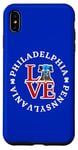 Coque pour iPhone XS Max Philadelphia City of Brotherly Love Park Philly Liberty Bell