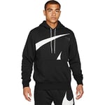 Nike DD6011 M NSW SWOOSH PO SBB HOODIE Sweatshirt mens black/white XL