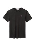 Popincourt Patch Coeur/Gots Designers T-shirts Short-sleeved Black Maison Labiche Paris