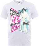 Star Wars Princess Leia Rock Poster T-Shirt - White - XXL - White