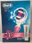 Oral B-Pro 650 3D White Electric Toothbrush &Toothpaste 75ml Christmas Gift-BNIB