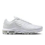 Air Max Plus G: White-Pure Platinum-Gold-Salsa Red 42 (US 8.5)