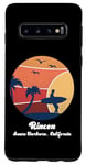Coque pour Galaxy S10 Rincon Santa Barbara California Surf Vintage Surfer Beach