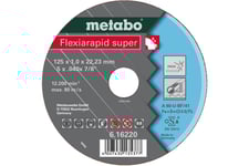 Metabo 616218000, Klippskiva, Rostfritt Stål, Metabo, 2,22 Cm, 11,5 Cm, 1,6 Mm