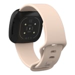 Myk Fitbit Versa 4/ Sense 2 klokkereim - Lyse rosa