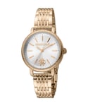 Roberto Cavalli RC5L034M0065 Womens Quartz Silver Stainless Steel 5 ATM 32 mm Watch - Rose Gold - One Size