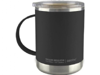Asobu - Ultimate - isolerad kaffemugg i rostfritt stål och keramik, svart