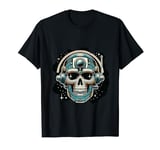 Space Skull Costume Horror Nightmare Skeleton Skulls Dead T-Shirt
