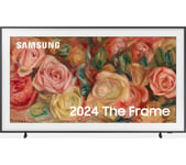 50" Samsung The Frame Art Mode QE50LS03DAUXXU  Smart 4K Ultra HD HDR QLED TV with Wall Mount, Black