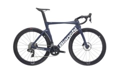 Bianchi Oltre Comp Racercykel Kolfiber, 105 Di2 2x12, Velomann hjul