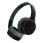 Belkin Soundform Mini Bluetooth-Hörlurar för Barn - On Ear - Svart