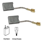 Carbon Brushes for Bosch Gws 25-230+ J, Gws 2000-180 + J - 6, 3x16x22mm (2057)
