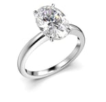 Festive Selena oval diamantring vitguld 2,00 ct 683-200-VK