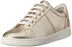 Geox Femme D Jaysen C Sneakers, Champagne/Lt Taupe, 39 EU