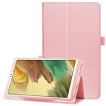 Samsung Galaxy Tab A7 Lite 8.7 fodral med ett stativ - Rosa Rosa