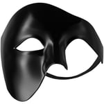 tectake Venetiansk mask Fantom Svart