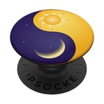 Sun & Moon Yin Yang Pop Socket for Phone PopSockets Yin Yang PopSockets Swappable PopGrip