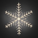 Konstsmide 4410-103 Lykta snöflinga, 100 cm, varmvit LED