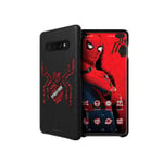 Samsung Galaxy S10+ Case Spider-Man Galaxy Friends Far from Home Symbol Edition Smart Cover for Galaxy S10 Plus