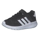 adidas Lite Racer 3.0 Lifestyle Running Hook-and-Loop Top Strap Shoes Sneaker, core Black/Cloud White/Cloud White, 5.5 UK Child