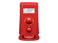 Sangean-K-200 - Radio-réveil - rouge