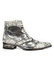 New Rock Shoes Pyton Sko - Hvit/Svart