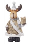 Creativ Polyresin Figur - Vinter Älg 5,5 cm