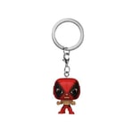 Pocket Pop! Keychain: Marvel Lucha Libre Deadpool La Chimiganga de la Muerte