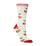 Christmas Cute Funny Happy Socks Elastic Athletic Work Bell One Size