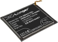 Kompatibelt med Samsung SM-A516U, 3.85V, 4400 mAh