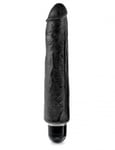 King Cock Vibrating Stiffy 10tum - Black