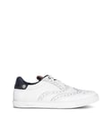 Goodwin Smith MENS CARLSON WHITE BROGUE PLIMSOLL Leather - Size UK 9