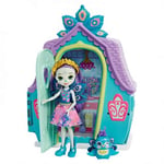 Enchantimals Coffret La Maison de Patter Paon avec Mini-poupée, Figurine Animale Flap et 8 Accessoires, Jouet pour Enfant, GYN61
