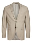 JACK & JONES Men's Jprsolaris Noos Blazer Jacket, Pure Cashmere/fit: Super Slim fit, 40R