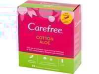 Carefree Cotton Aloe Sanitary Pads 1Op.-56Pcs