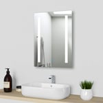Xinyang 450x600 Bathroom Wall Mirror with LED Lights,Build-in Heated Demister Vertical