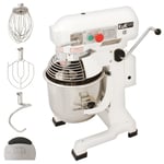 Planetary Stand Mixer 15 L Baking Equipment, 3 Speed, Cast Iron, Stainless Steel Bowl, Attachments and Accessories, Cookies Dough Bread Cakes