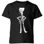 T-Shirt Enfant Sheriff Woody Toy Story - Noir - 7-8 ans - Noir